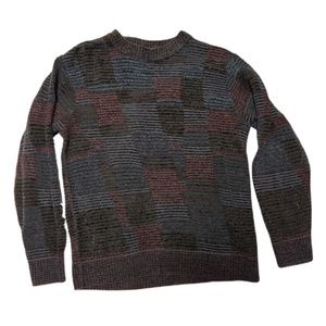Italian patchwork sweater